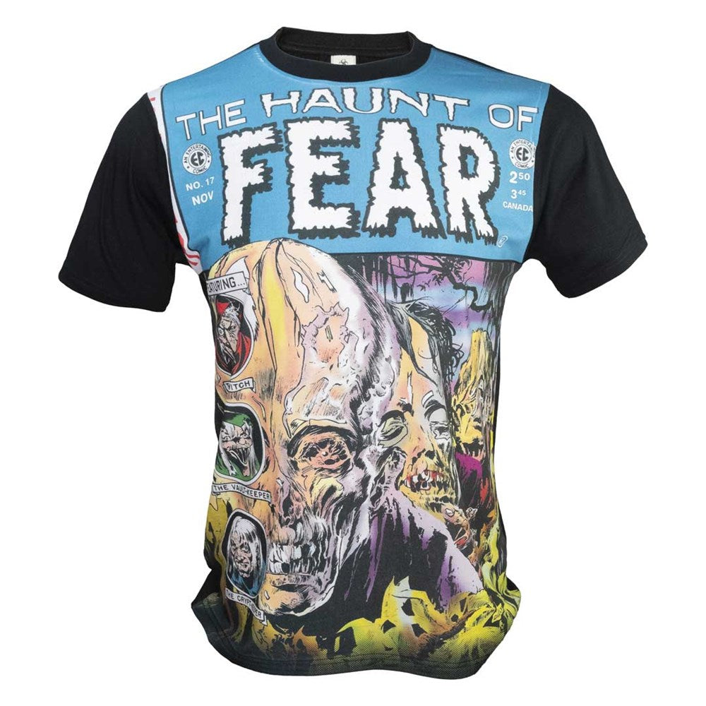 Haunt Of Fear Zombie Faces Full Sub T-Shirt - Kreepsville