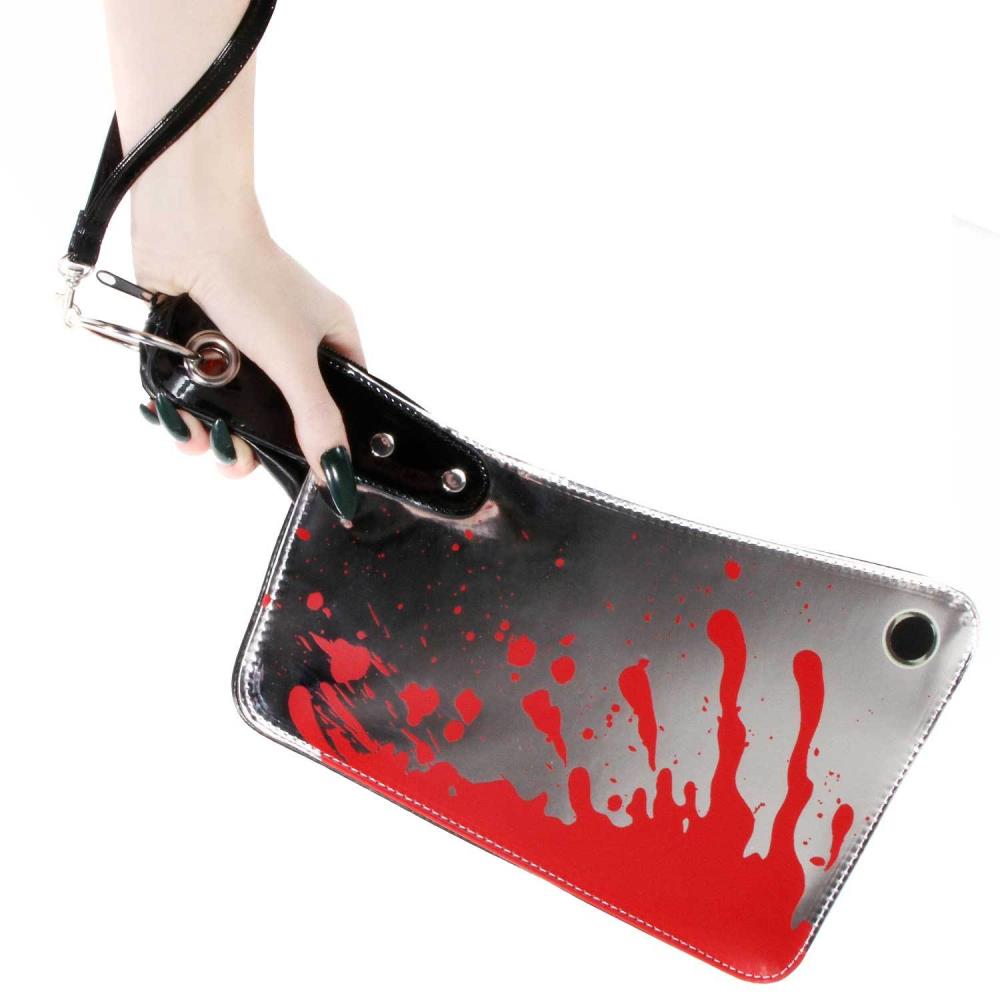 Cleaver Clutch Bag Metallic - Kreepsville