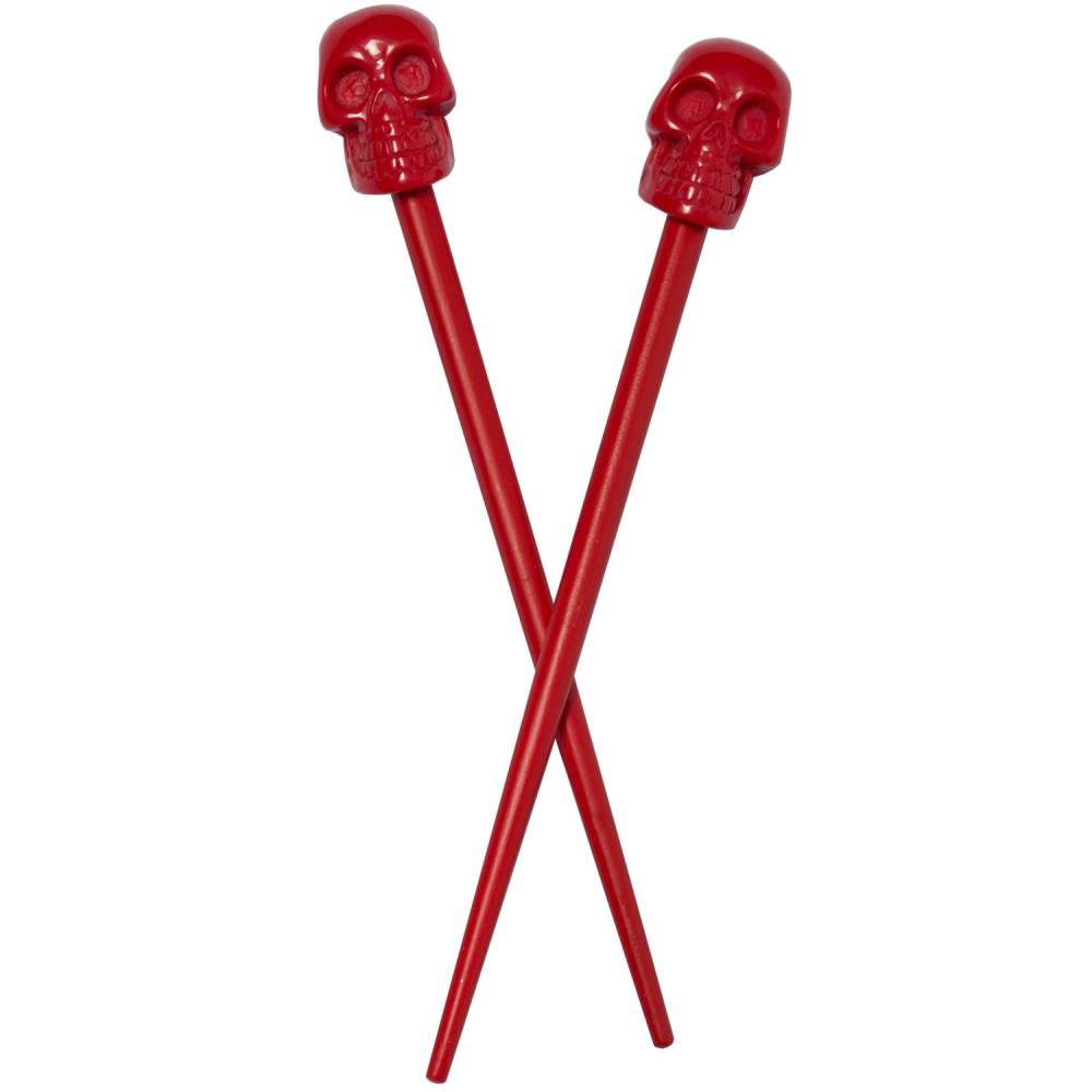 Skull Collection Red Hair Sticks - Kreepsville