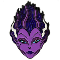 Thumbnail for Graves Monster Purple Bride Enamel Pin - Kreepsville