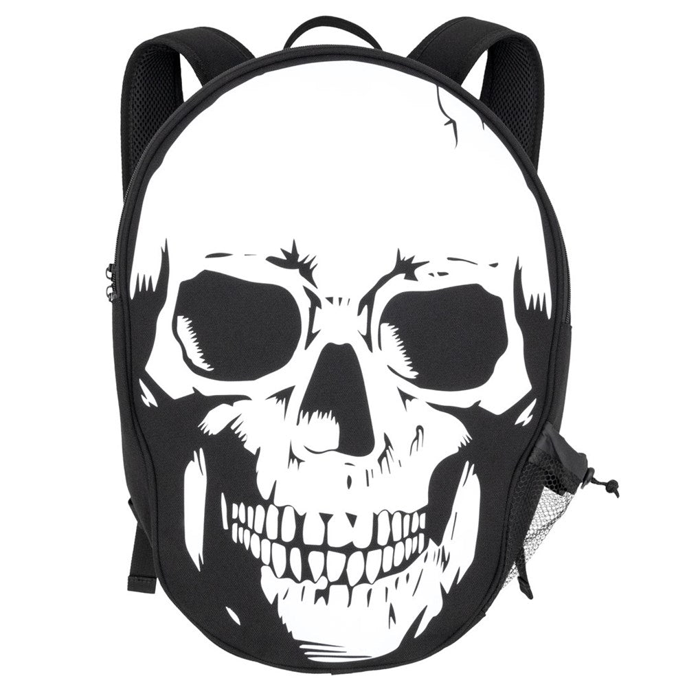 Big Skull Backpack White - Kreepsville