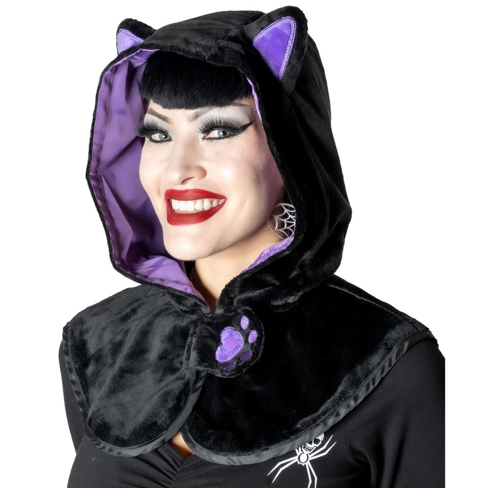 Black Cat Horror Hood - Kreepsville