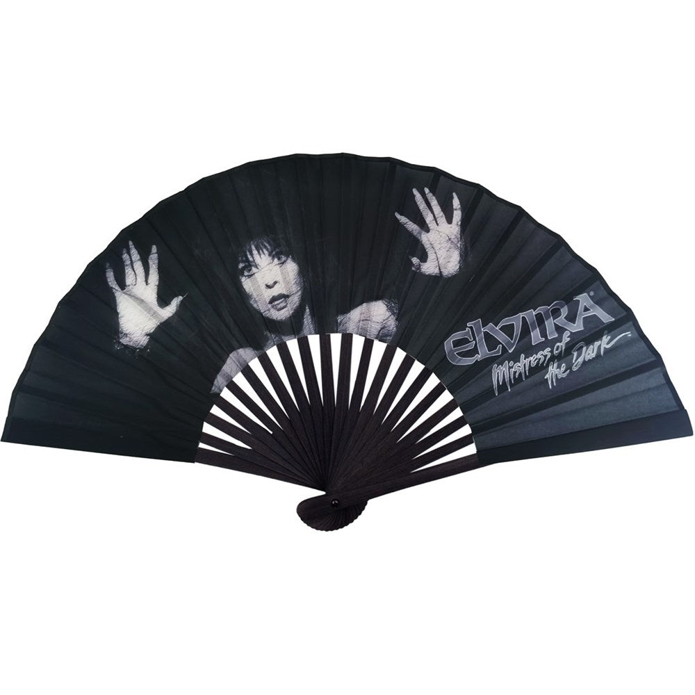 Elvira Dark Love Fabric Fan - Kreepsville