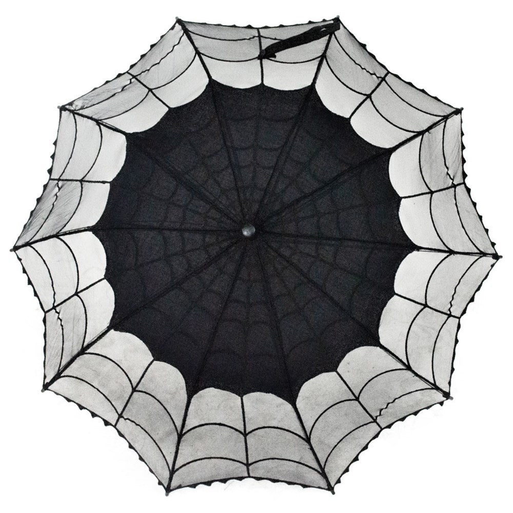 Spiderweb Lace Parasol - Kreepsville
