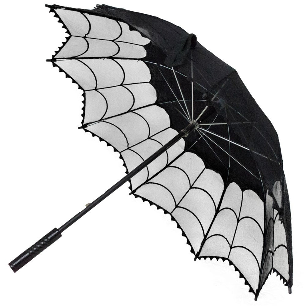 Spiderweb Lace Parasol - Kreepsville