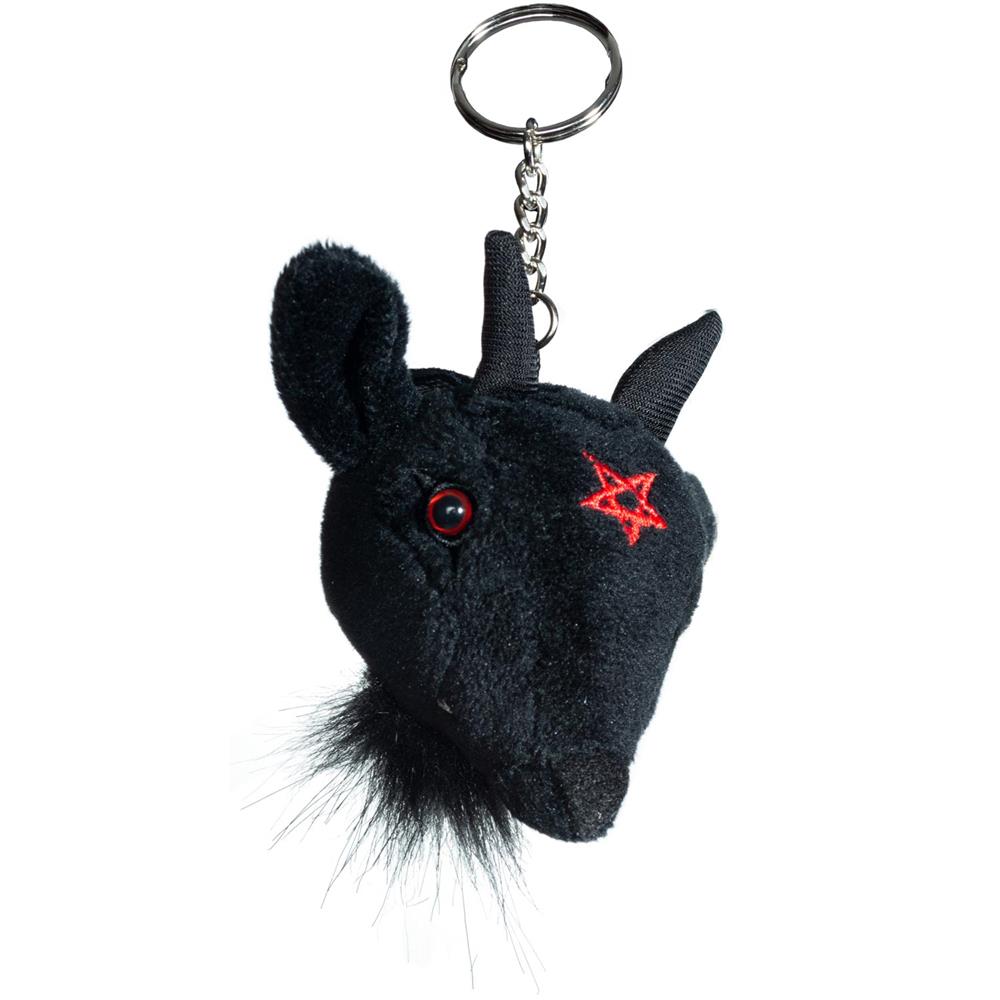 Goathead Baphomet Plush Keychain - Kreepsville