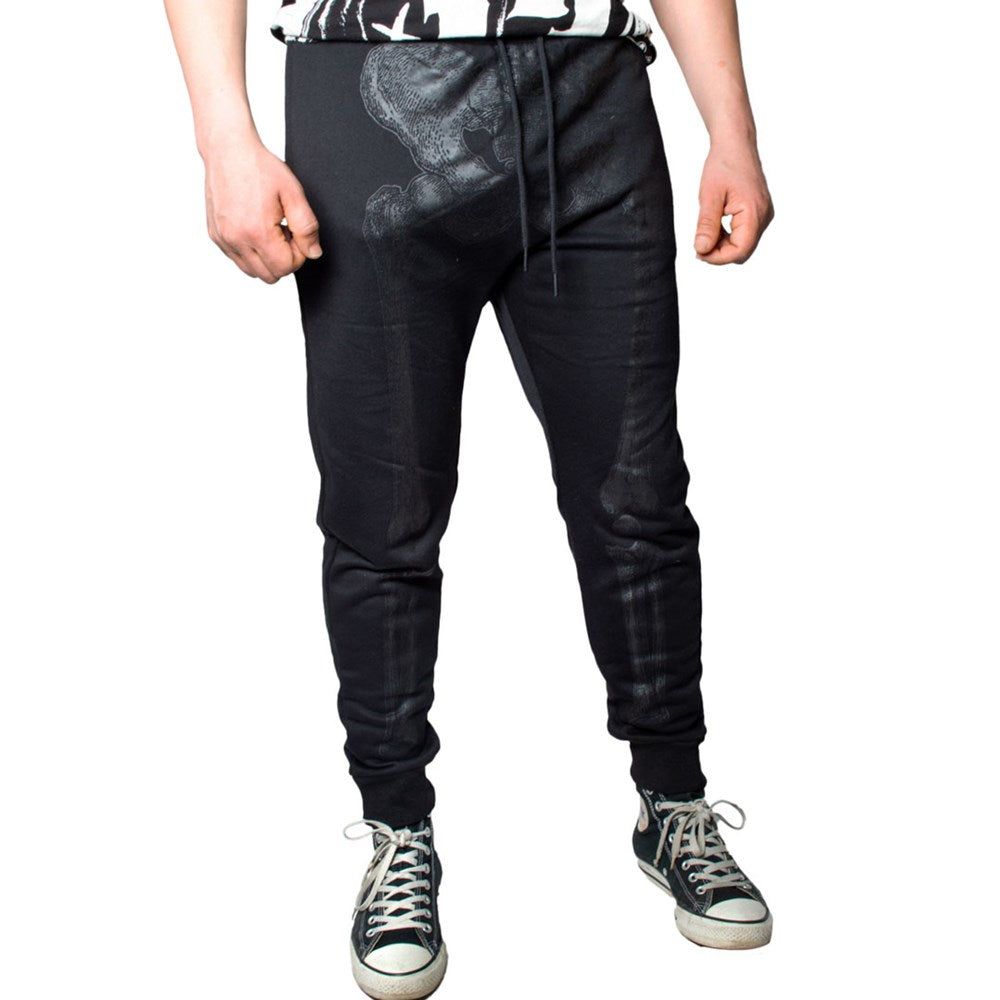 Skeleton Black Bone Jogger Pant - Kreepsville