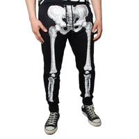 Thumbnail for Skeleton White Bone Jogger Pant - Kreepsville