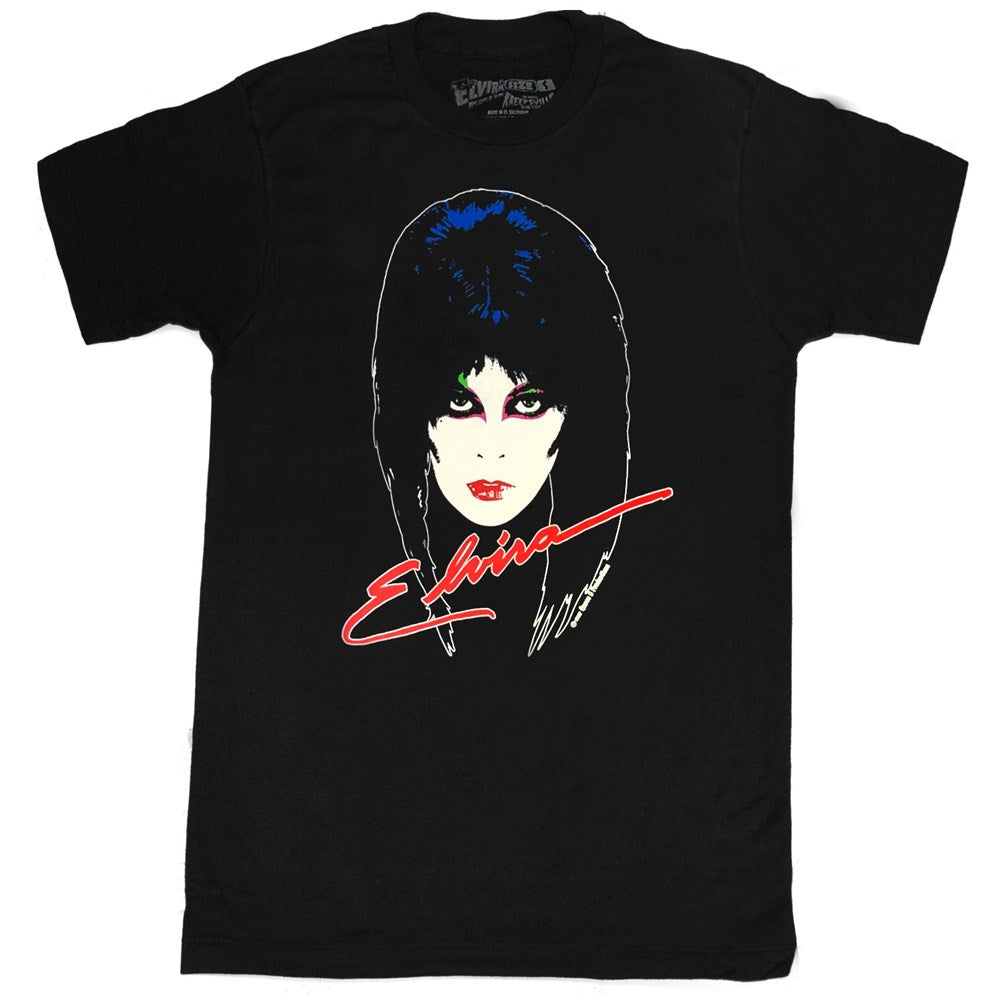 Elvira 80's Mens Black T-Shirt - Kreepsville