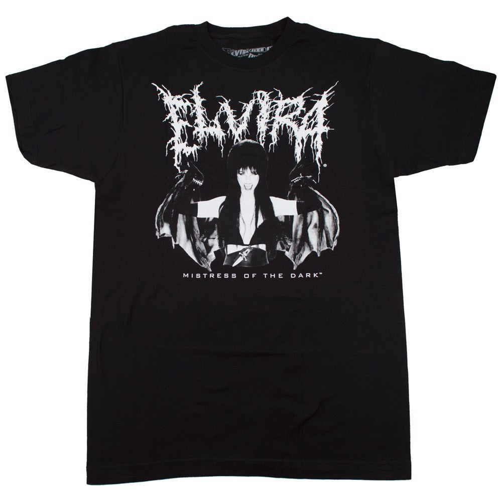 Elvira Black Metal Mens T-Shirt - Kreepsville