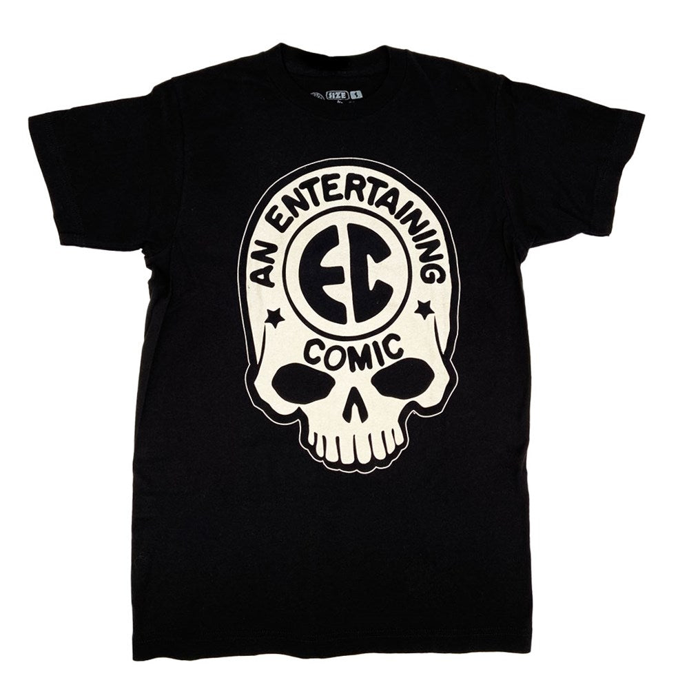 EC Comics Skull Logo White Tshirt - Kreepsville