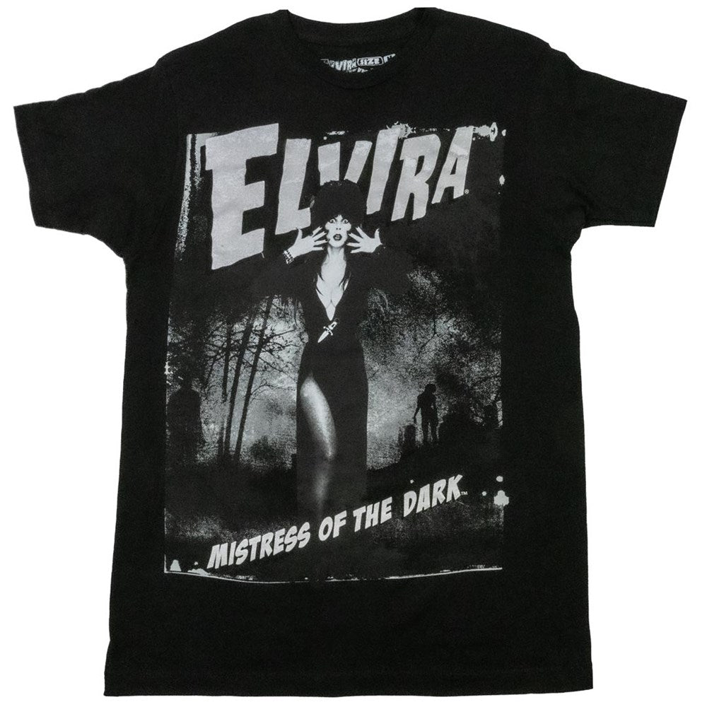 Elvira Grey Zombie T-Shirt - Kreepsville