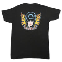 Thumbnail for Elvira Tattoo Flame Mens T-Shirt - Kreepsville