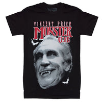 Thumbnail for Vincent Price Monster Club Tshirt - Kreepsville
