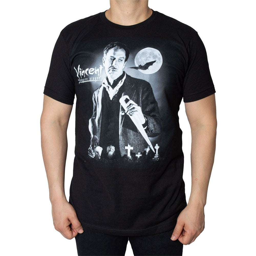 Vincent Price Stake Slayer Tshirt - Kreepsville