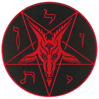 Thumbnail for Satanic Circle XL Back Patch - Kreepsville