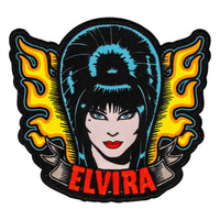 Thumbnail for Elvira Tattoo Flames Patch - Kreepsville