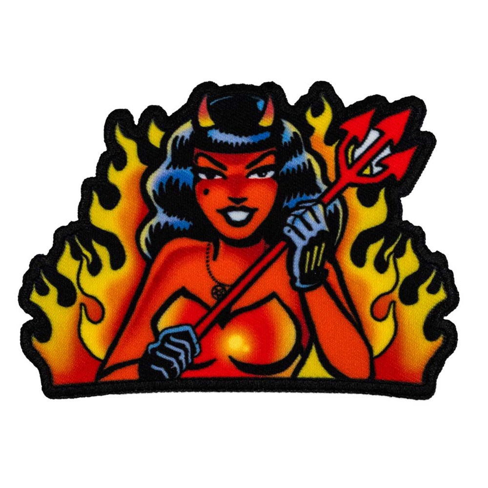 Flames She Devil Patch - Kreepsville