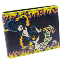 Thumbnail for Elvira Flame Tattoo Bi Fold Wallet - Kreepsville