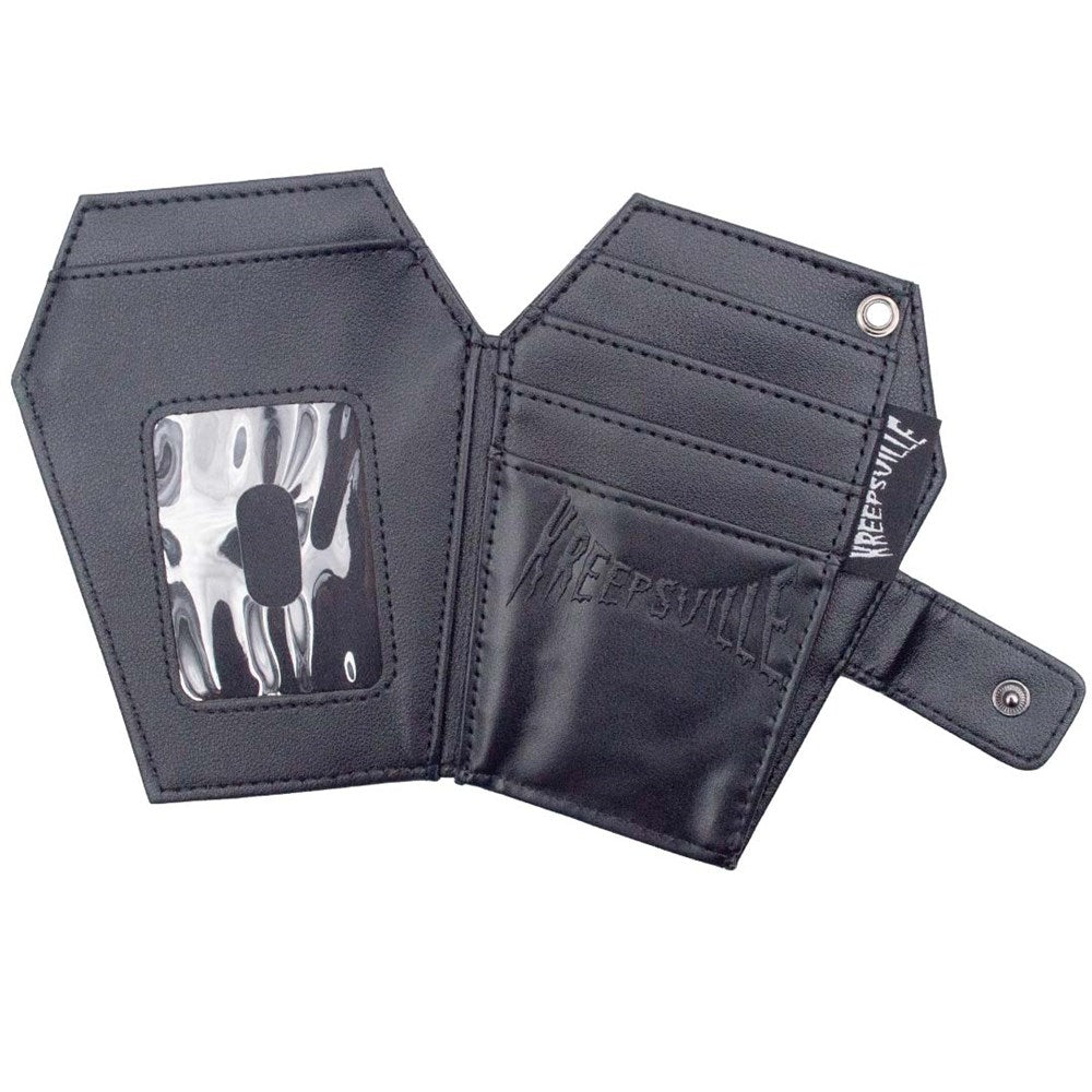 RIP Bat Embossed Coffin Wallet - Kreepsville