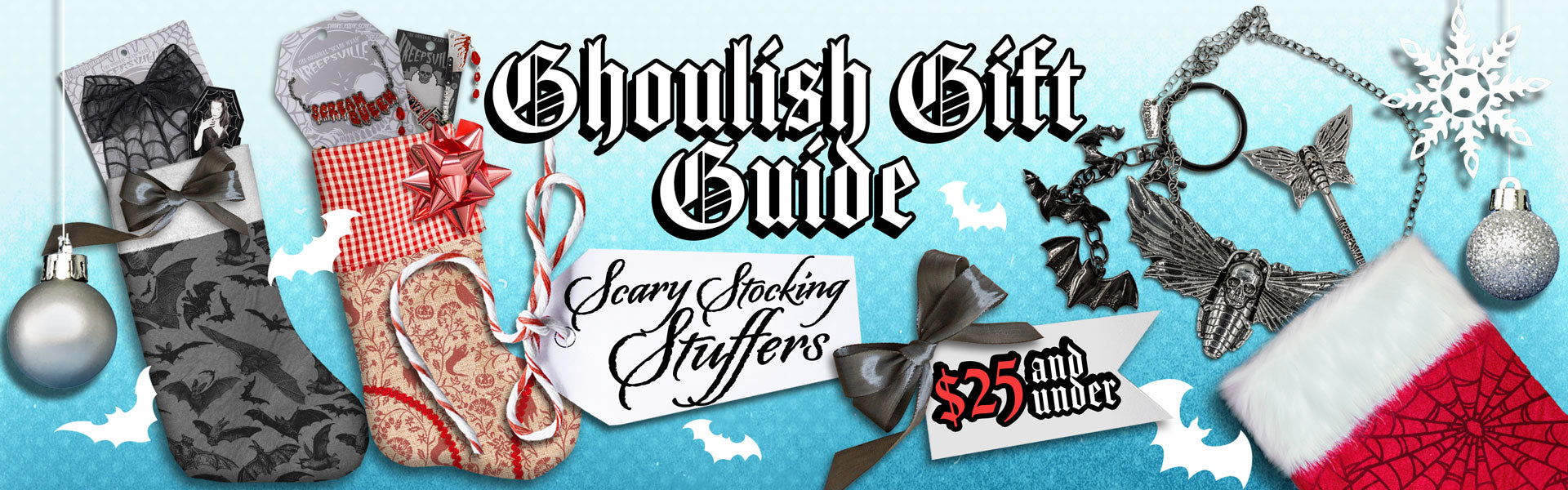 Ghoulish gift guide: stocking stuffers!