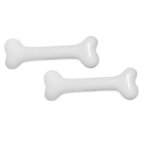 Mini Bone Hair Slides White - Kreepsville