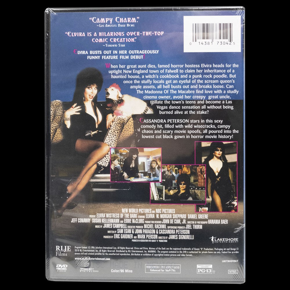 Elvira Mistress Of The Dark DVD - Kreepsville