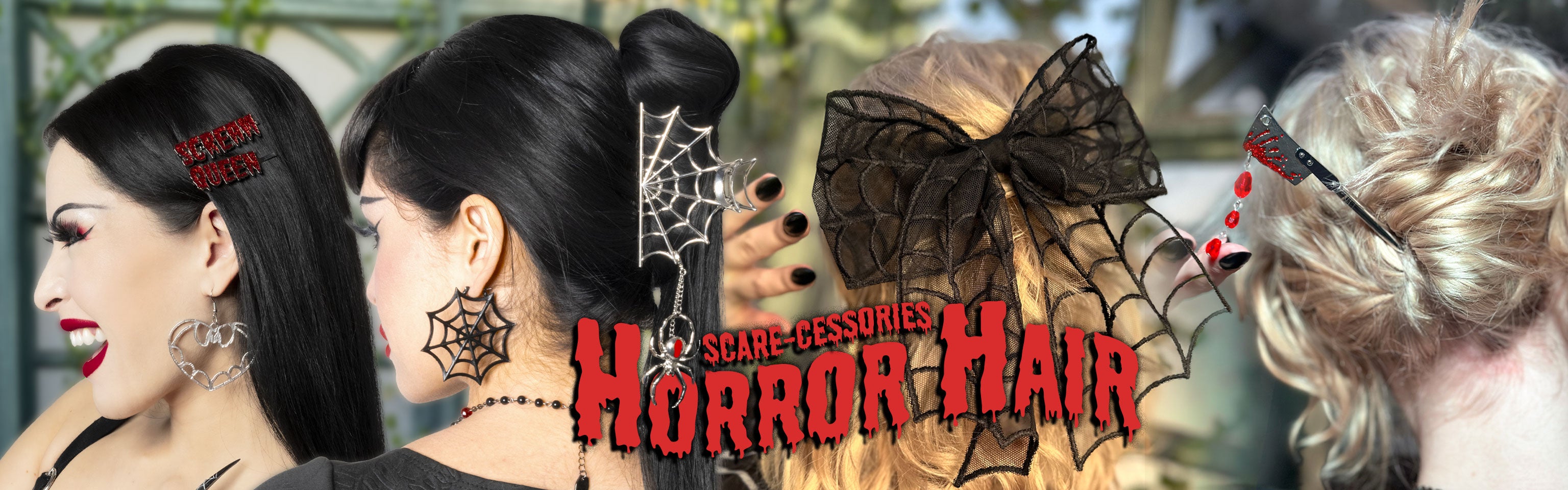 Shop our horror hair collection!