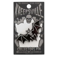 Thumbnail for Skelli Bat Glow Enamel Pin