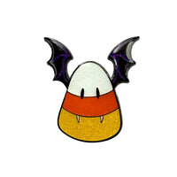 Thumbnail for Candy Corn Drac Enamel Pin - Kreepsville