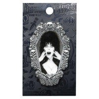 Thumbnail for Elvira Hands Gothic Frame Enamel Pin - Kreepsville