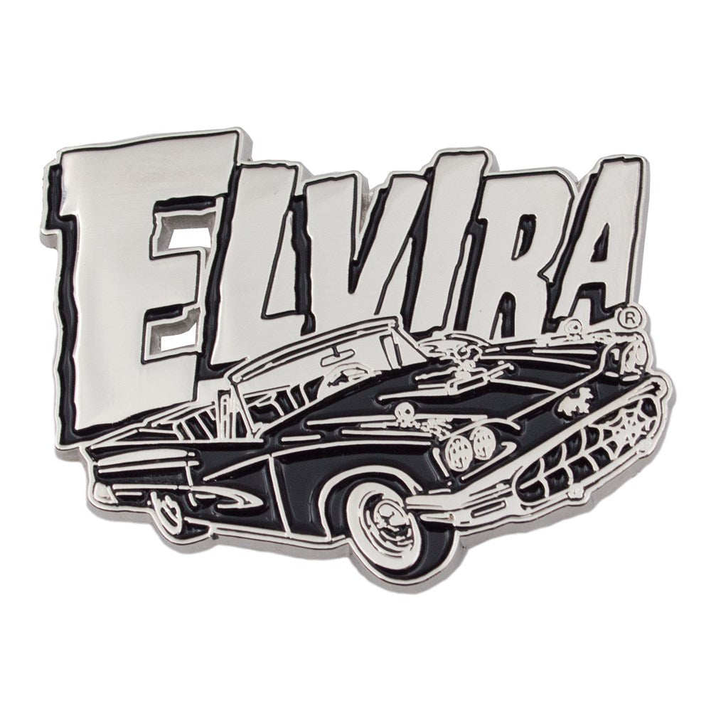 Elvira Macabre Mobile Enamel Pin - Kreepsville