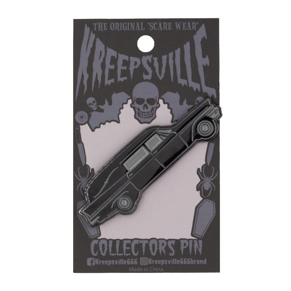 Hearse Enamel Pin - Kreepsville