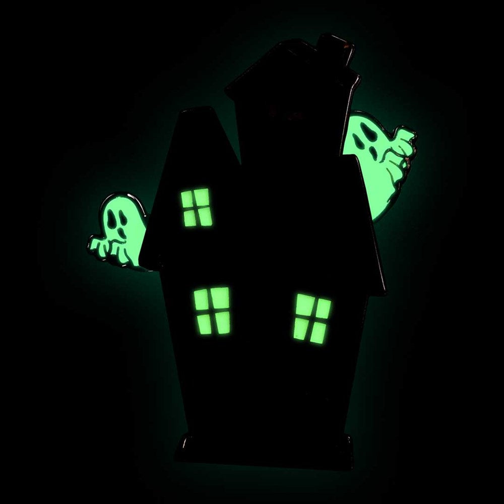 Haunted House Moving Enamel Pin - Kreepsville