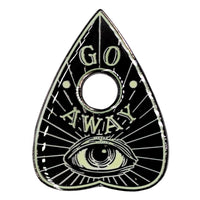 Thumbnail for Go Away Glow Planchette Enamel Pin - Kreepsville