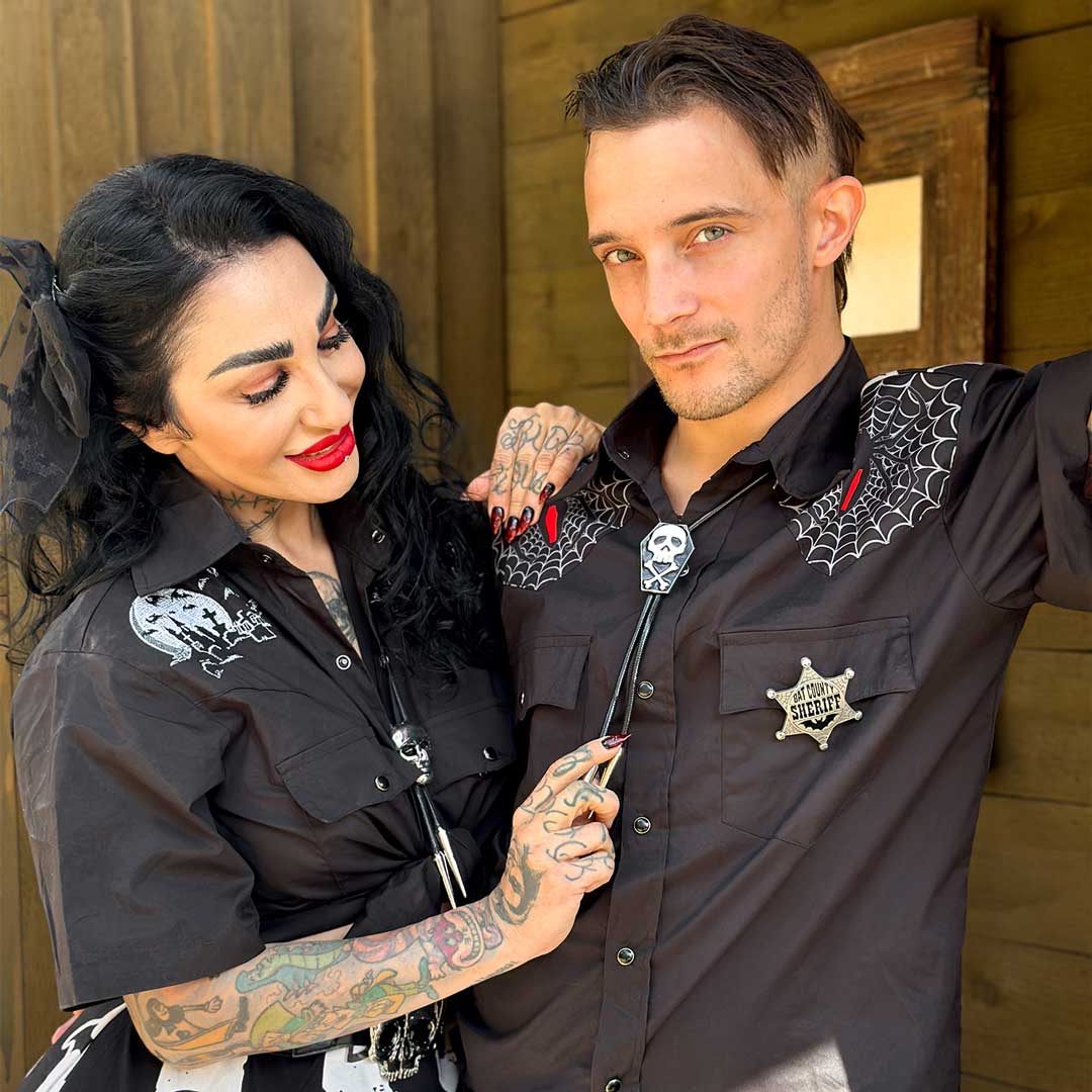 Bat County Sheriff Badge Enamel Pin - Kreepsville