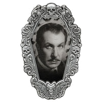 Thumbnail for Vincent Price Gothic Frame Enamel Pin - Kreepsville