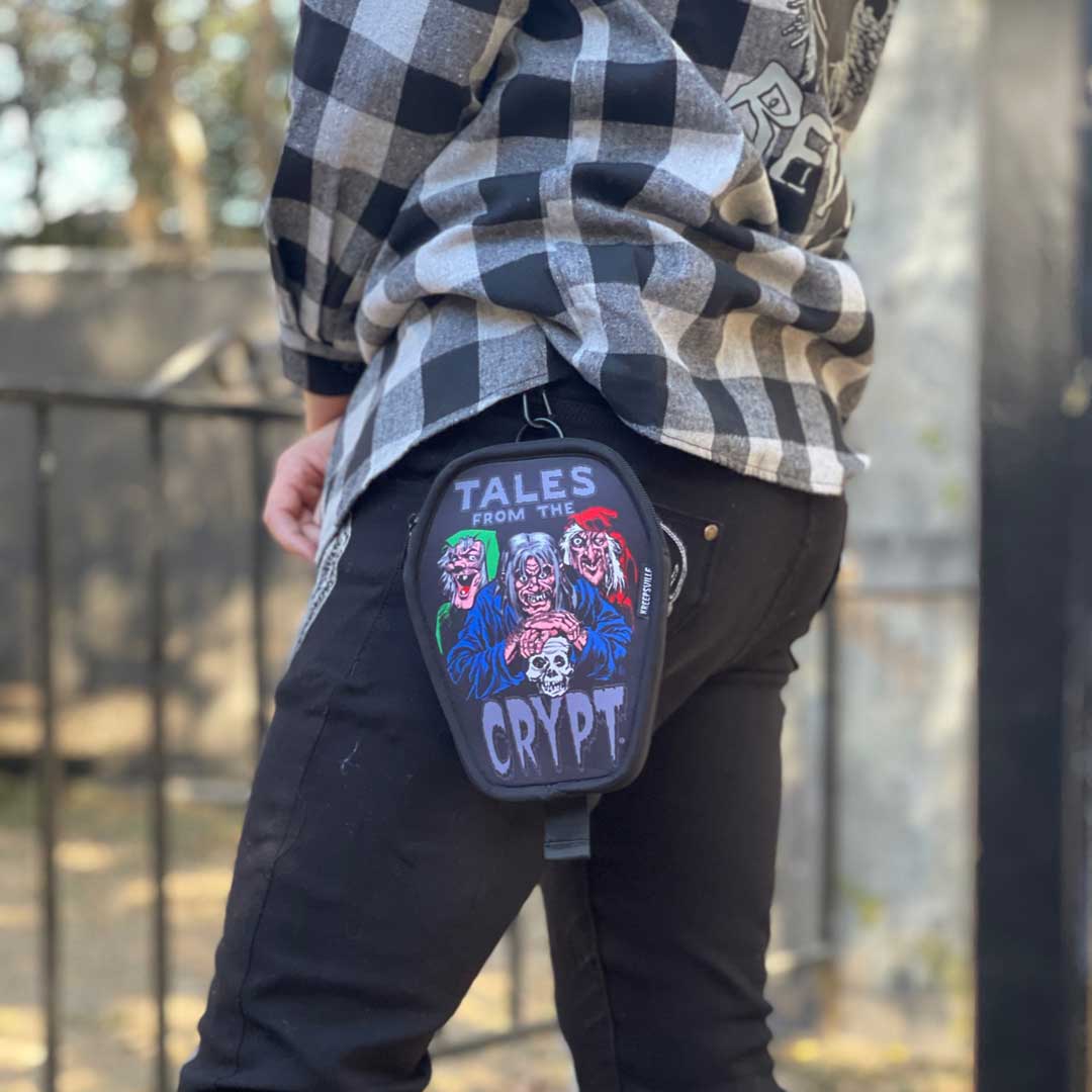 Tales From The Crypt Coffin Clip Pouch