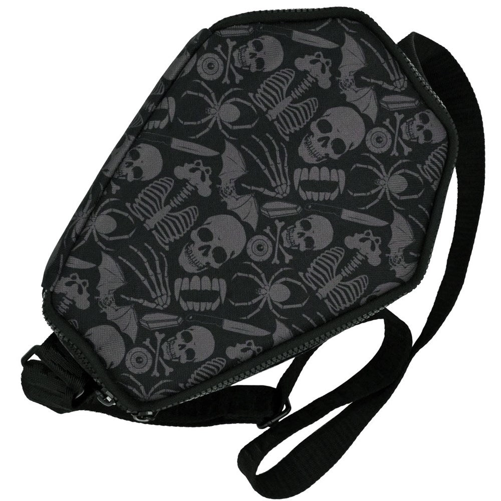 Death Repeat Coffin Insulated Lunch Bag - Kreepsville