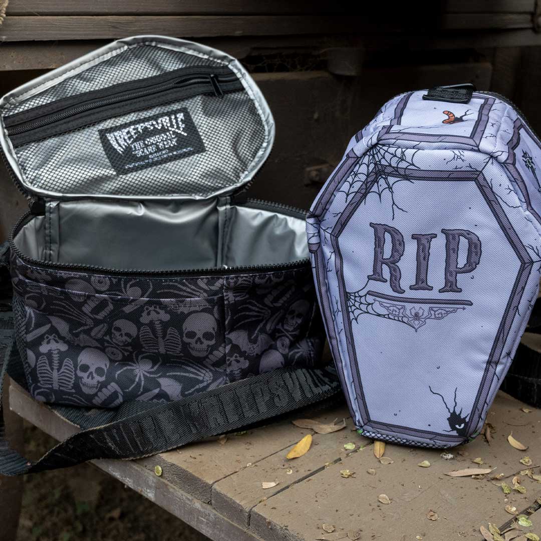 Death Repeat Coffin Insulated Lunch Bag - Kreepsville