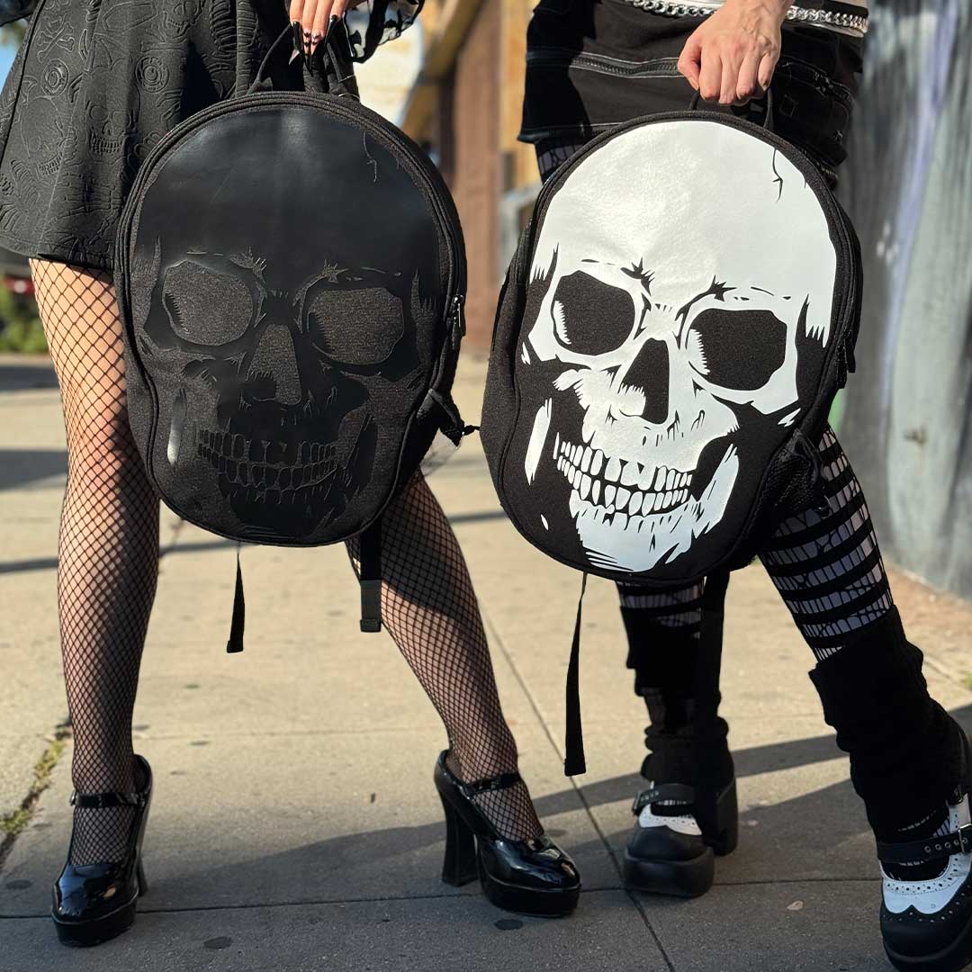 Big Skull Backpack Black - Kreepsville