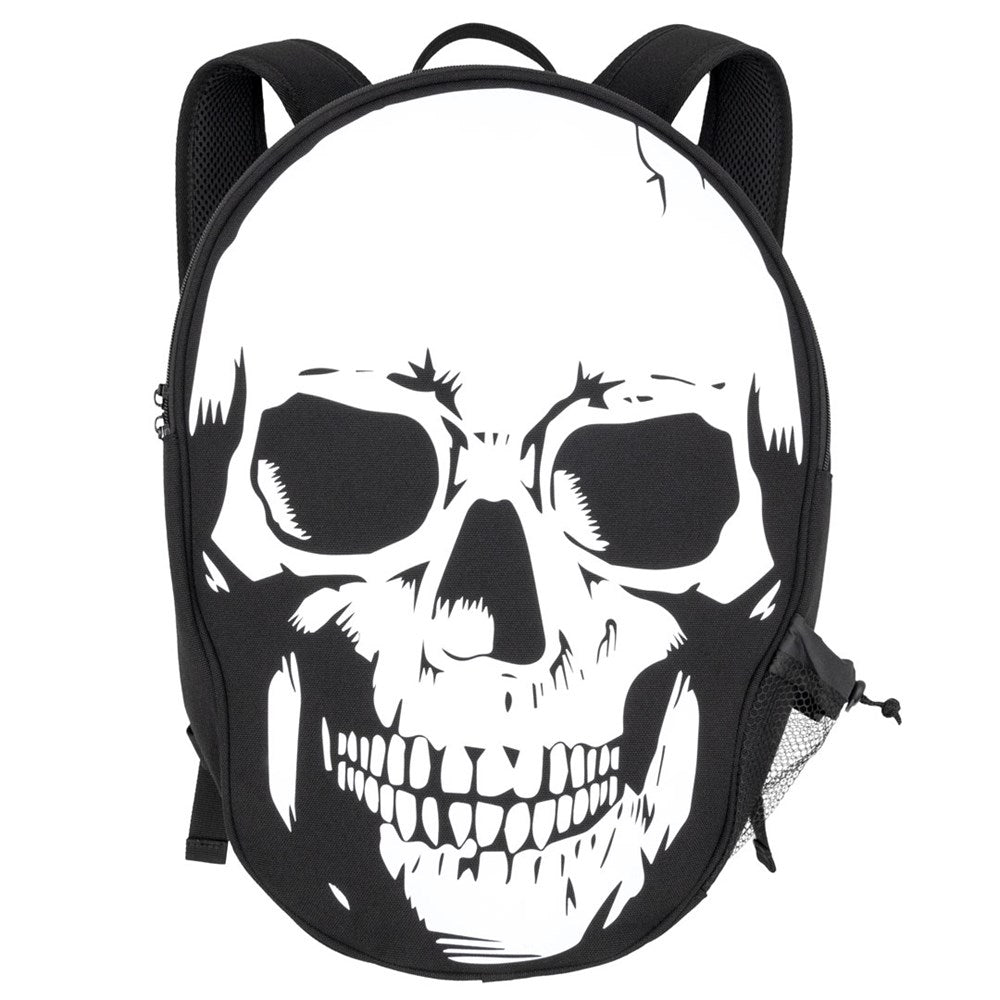Big Skull Backpack White display picture 2