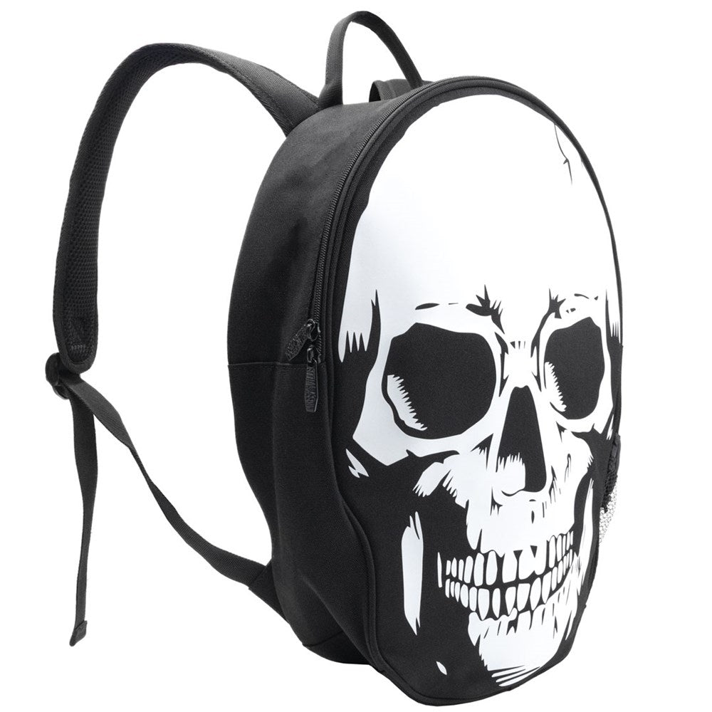 Big Skull Backpack White - Kreepsville