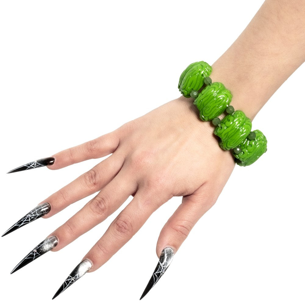 Kreepsville 666 Zombie Brain Bead Bracelet