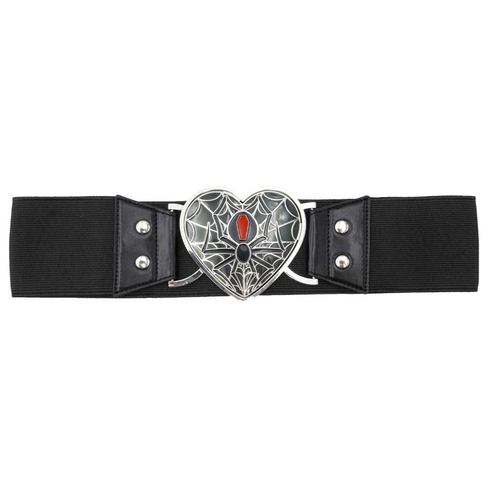 THE RED THREAD S heart belt ブラック THE RED THREAD S heart belt ブラック
