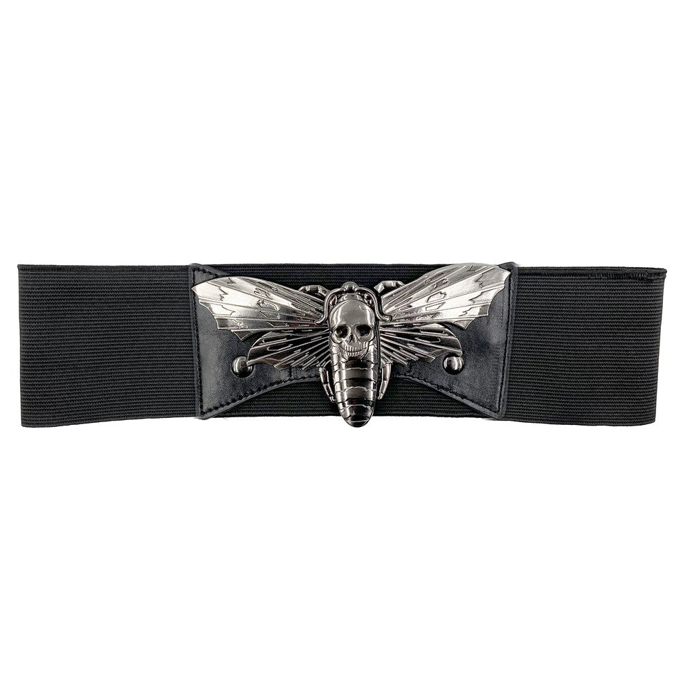 Elastic Waist Belt Death Moth - Kreepsville