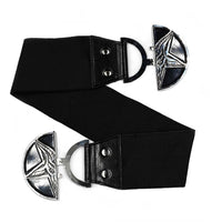 Thumbnail for Elastic Waist Belt Goat Head Black - Kreepsville