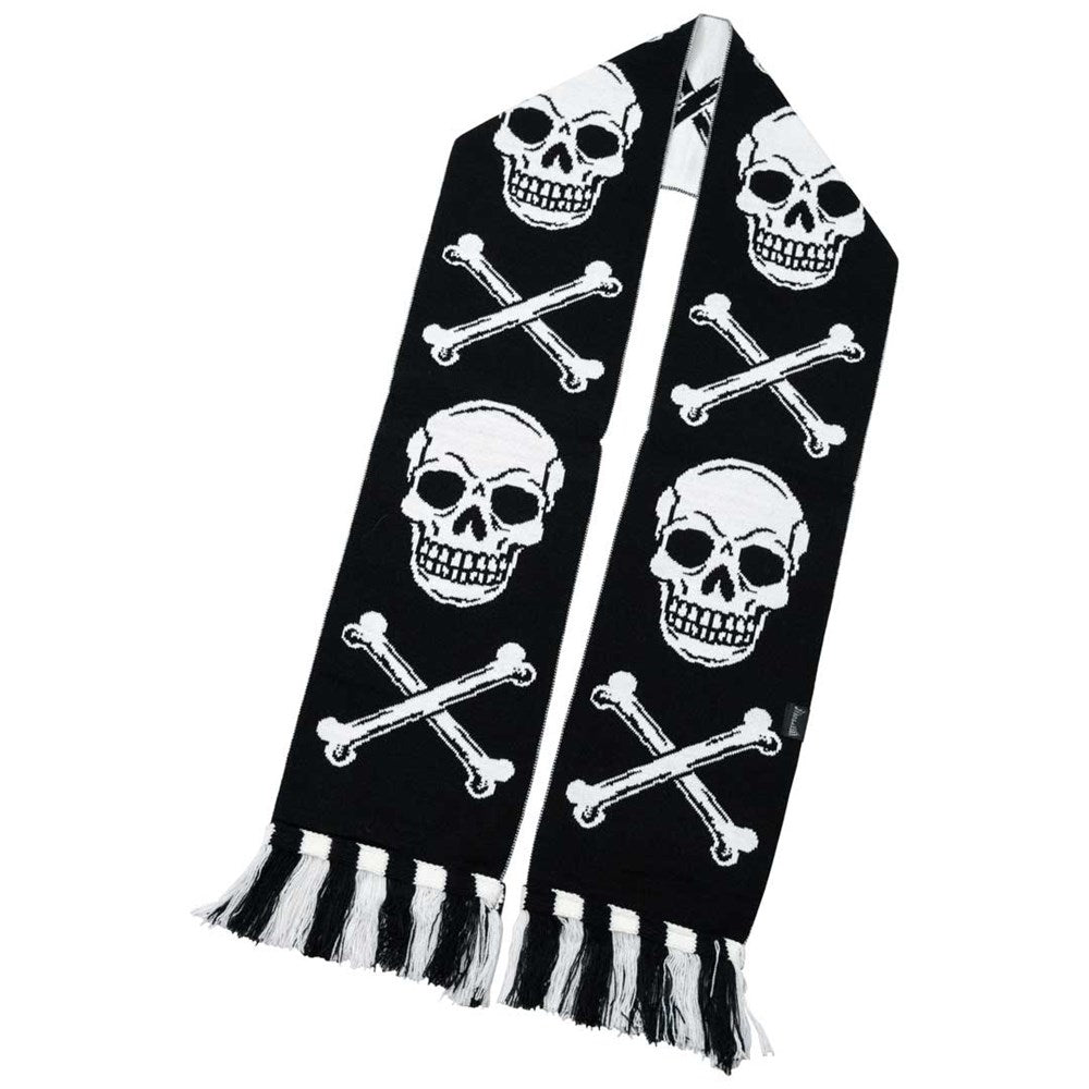 Skull Crossbone Knit Scarf - Kreepsville
