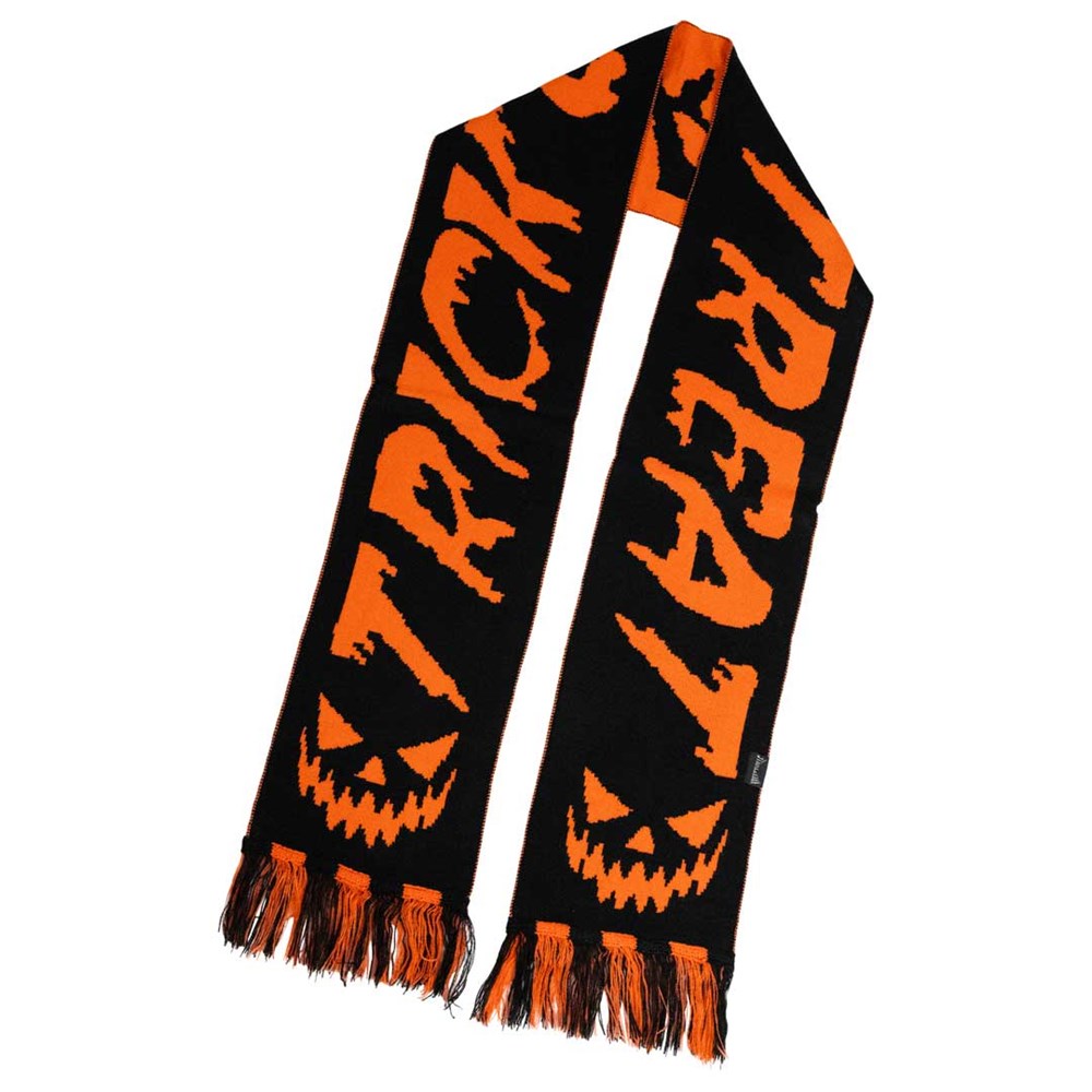 Trick Or Treat Knit Scarf