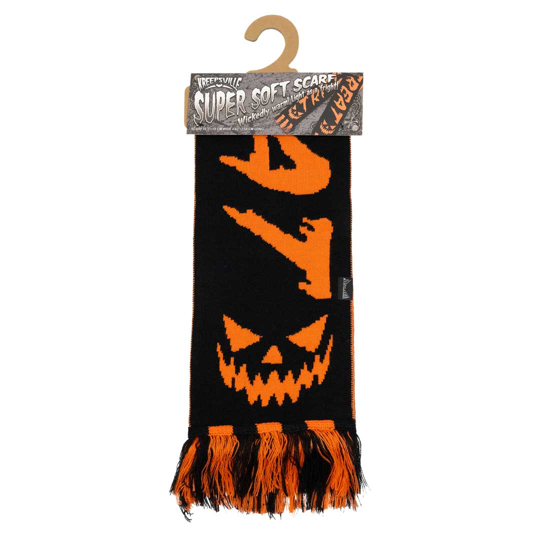 Trick Or Treat Knit Scarf - Kreepsville